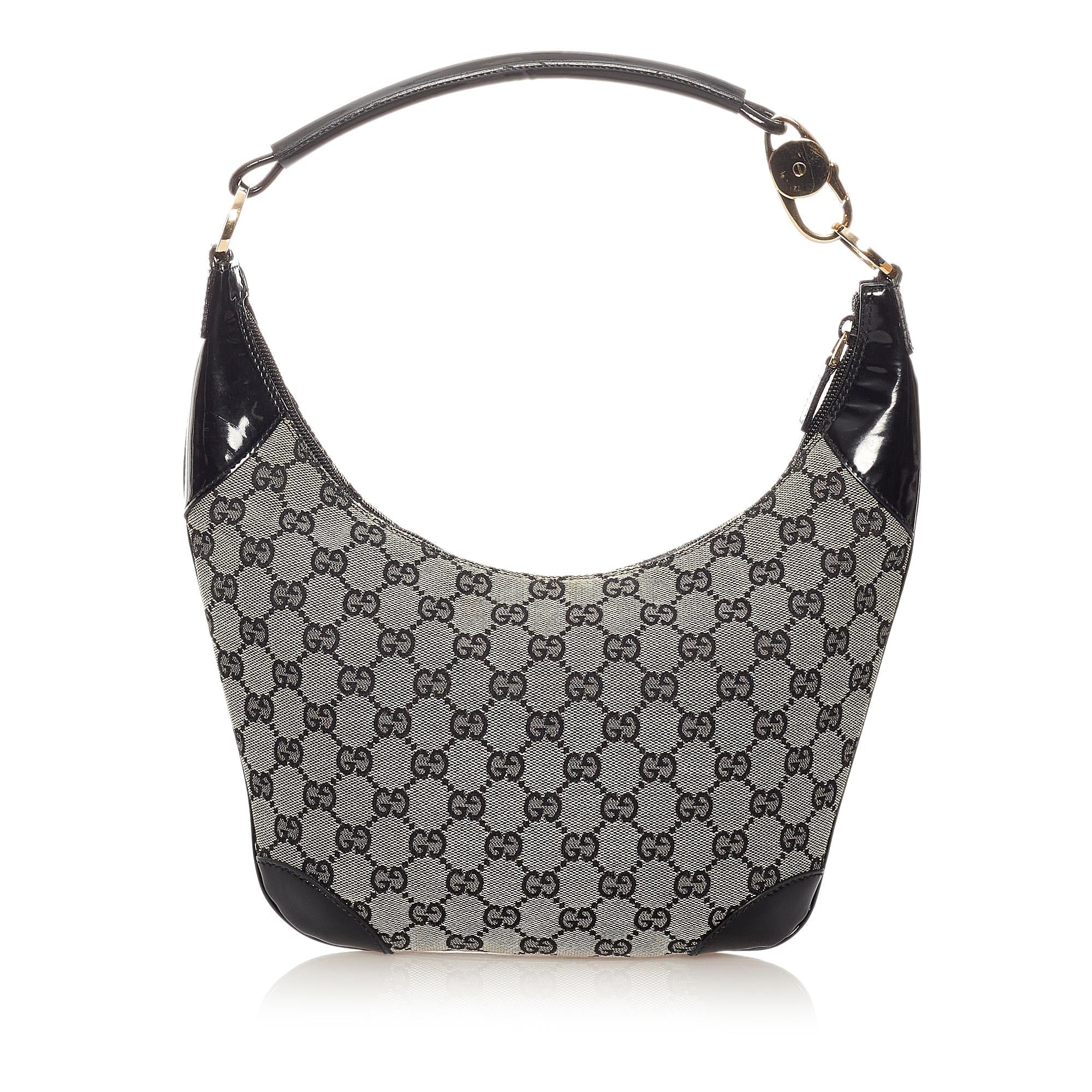 Gucci Gucci Canvas Hobo Bag (SHG-27254)