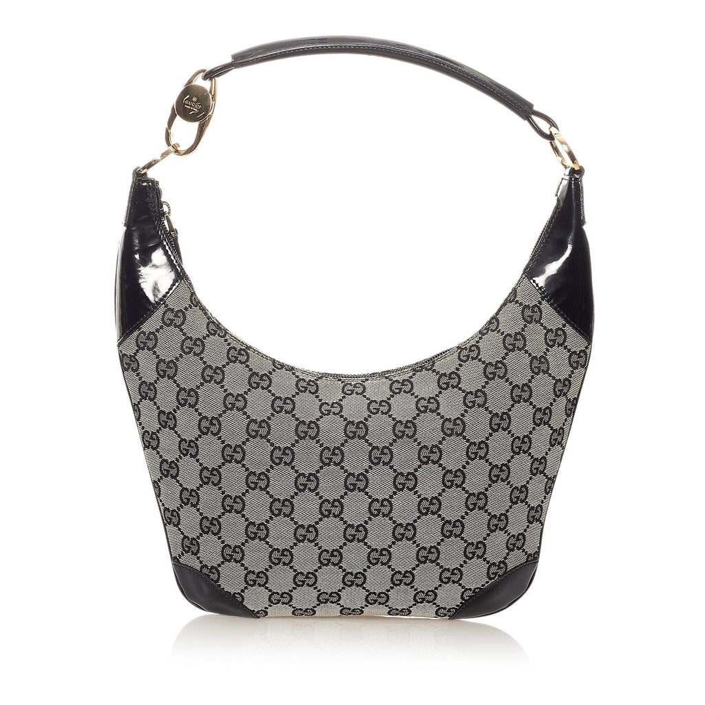 Gucci Gucci Canvas Hobo Bag (SHG-27254)