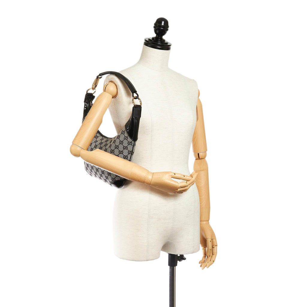 Gucci Gucci Canvas Hobo Bag (SHG-27254)