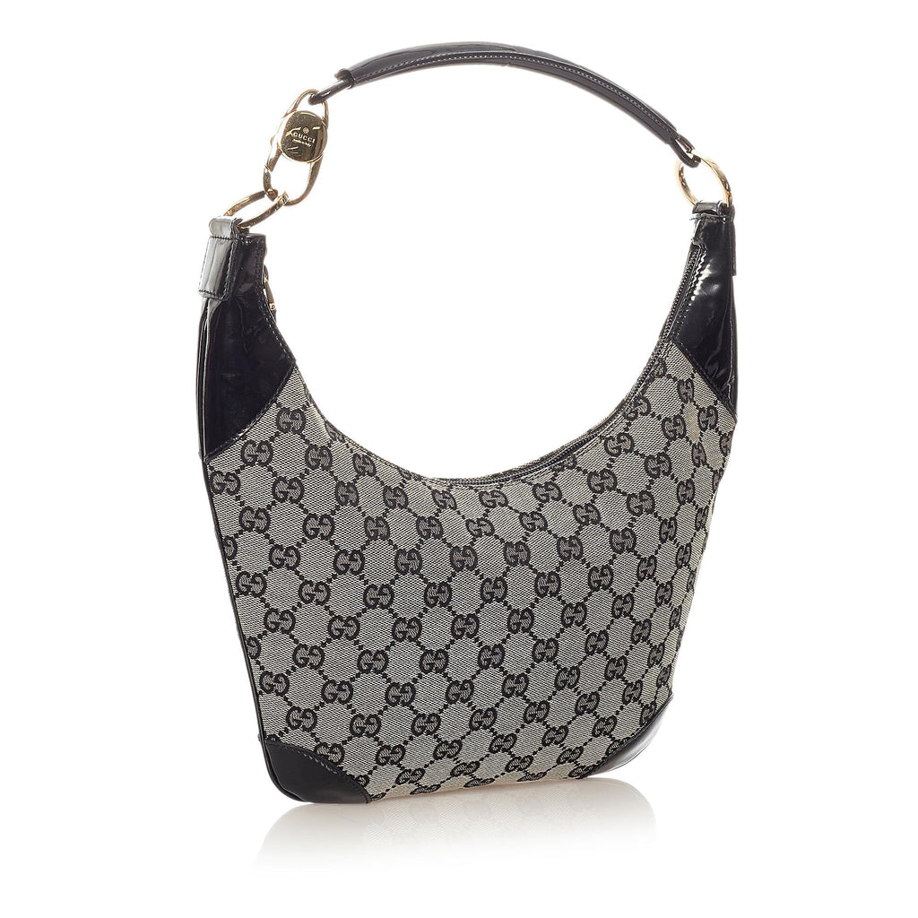 Gucci Gucci Canvas Hobo Bag (SHG-27254)
