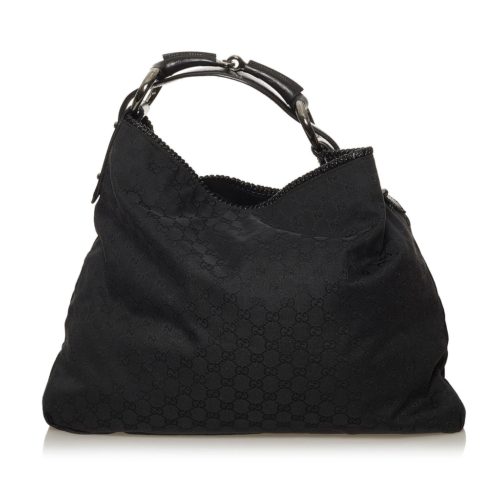 Gucci Gucci Canvas Hobo Bag (SHG-29173)