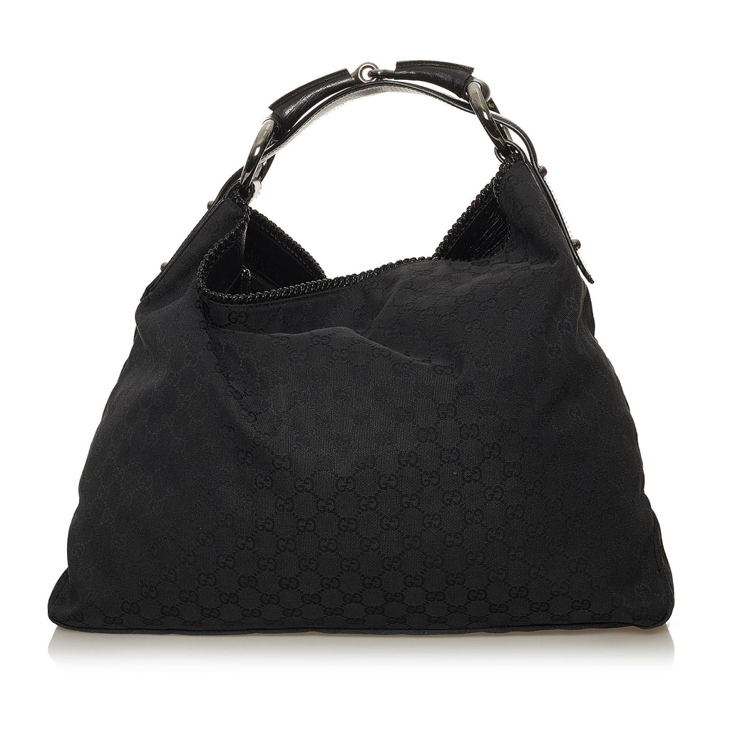 Gucci Gucci Canvas Hobo Bag (SHG-29173)