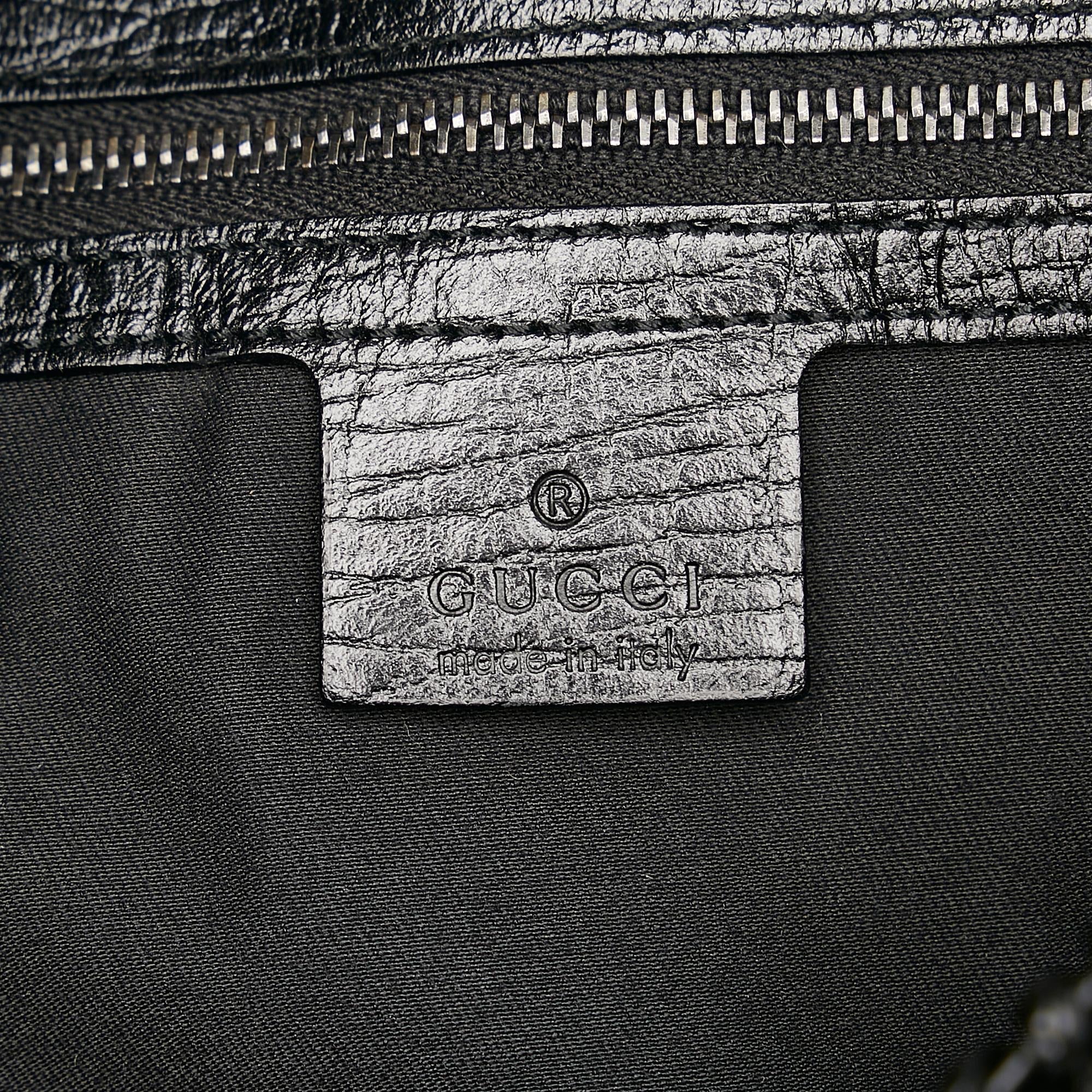 Gucci Gucci Canvas Hobo Bag (SHG-29173)