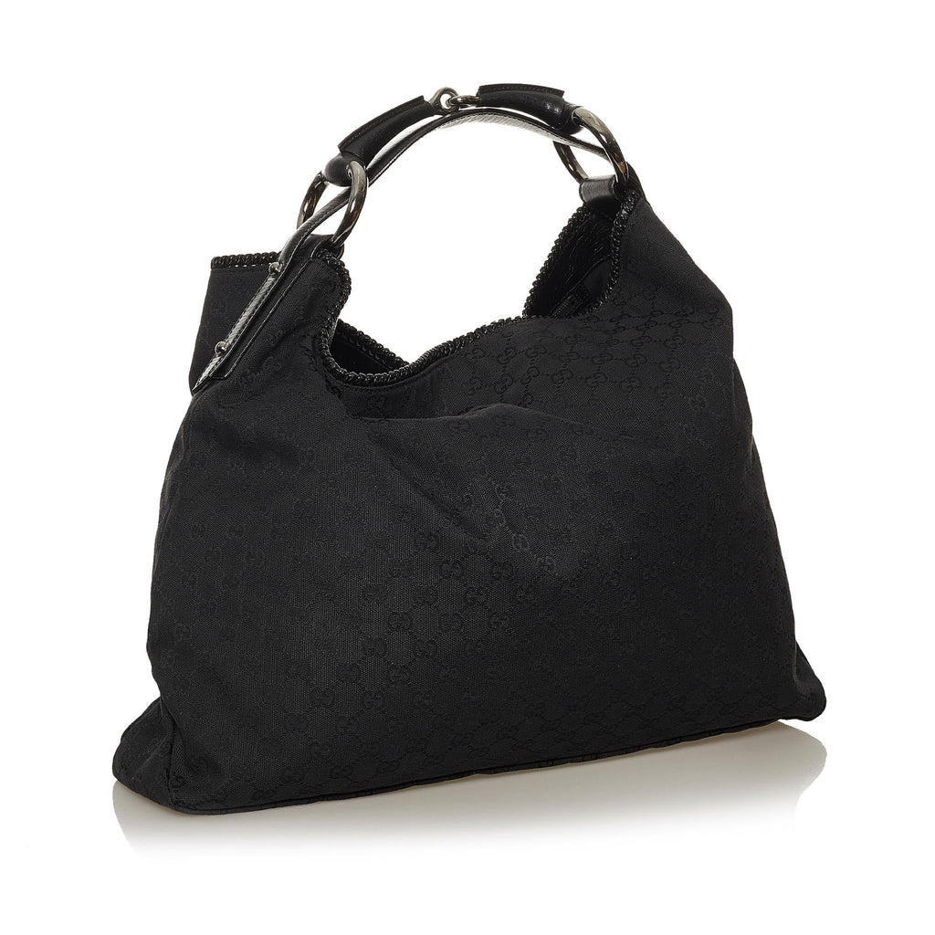 Gucci Gucci Canvas Hobo Bag (SHG-29173)