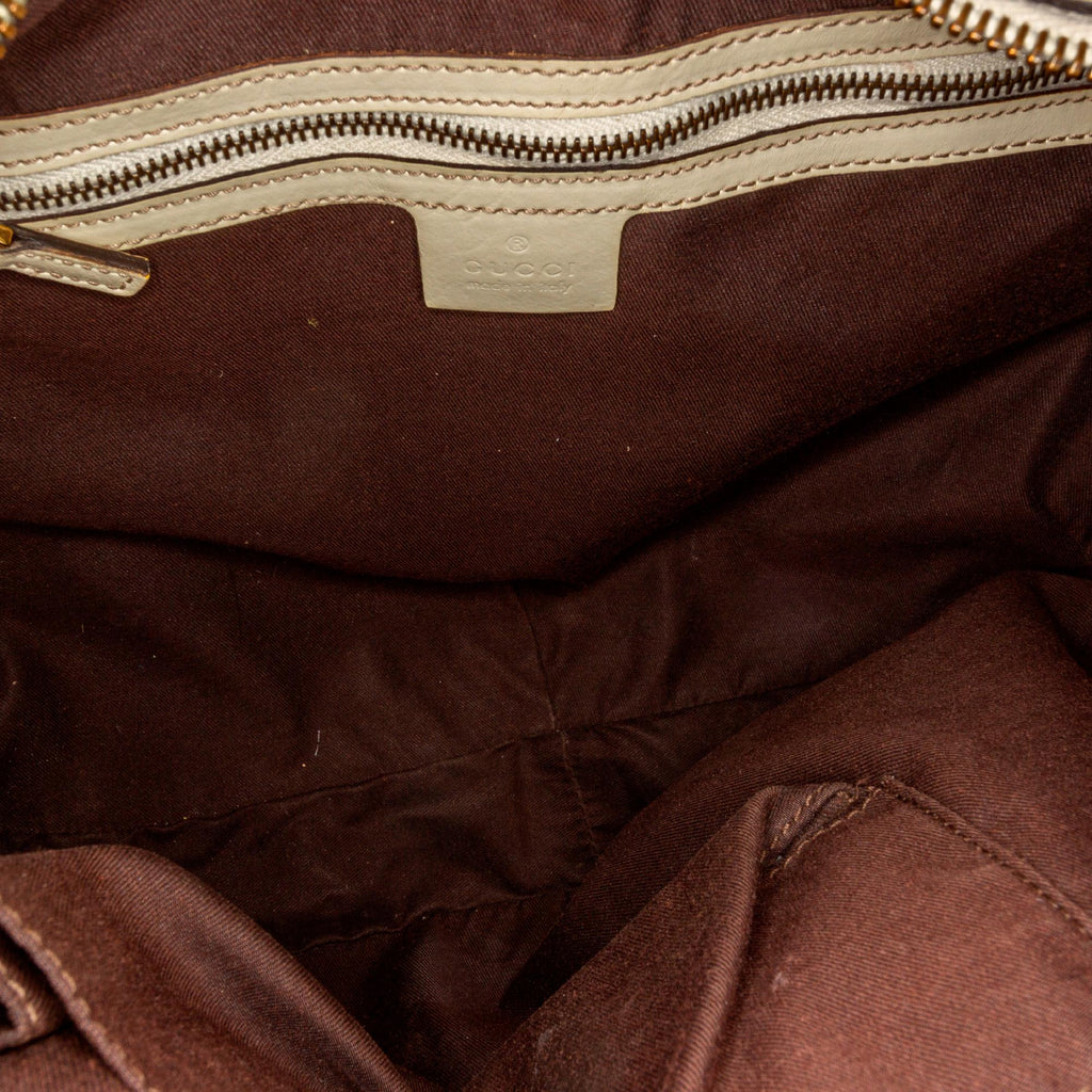 Gucci Gucci Canvas Hobo Bag (SHG-29207)