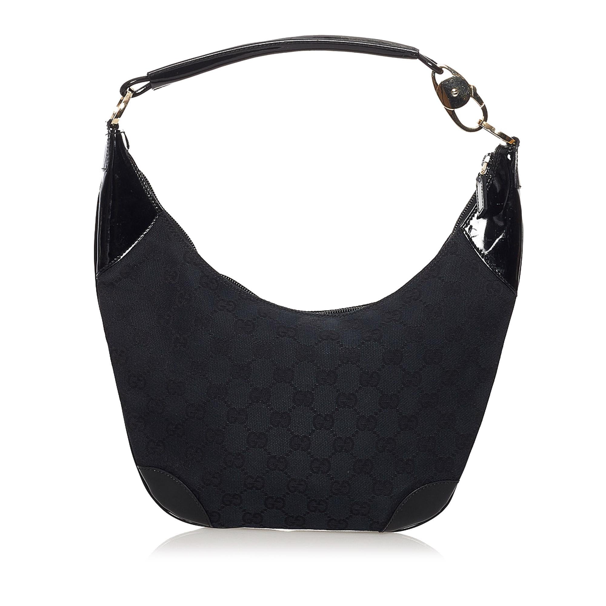 Gucci Gucci Canvas Hobo Bag (SHG-33244)