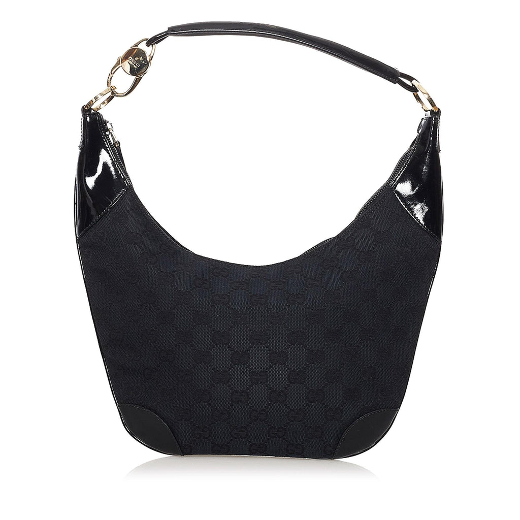 Gucci Gucci Canvas Hobo Bag (SHG-33244)
