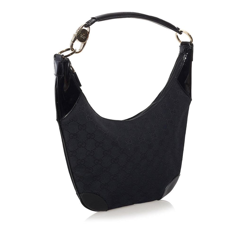 Gucci Gucci Canvas Hobo Bag (SHG-33244)