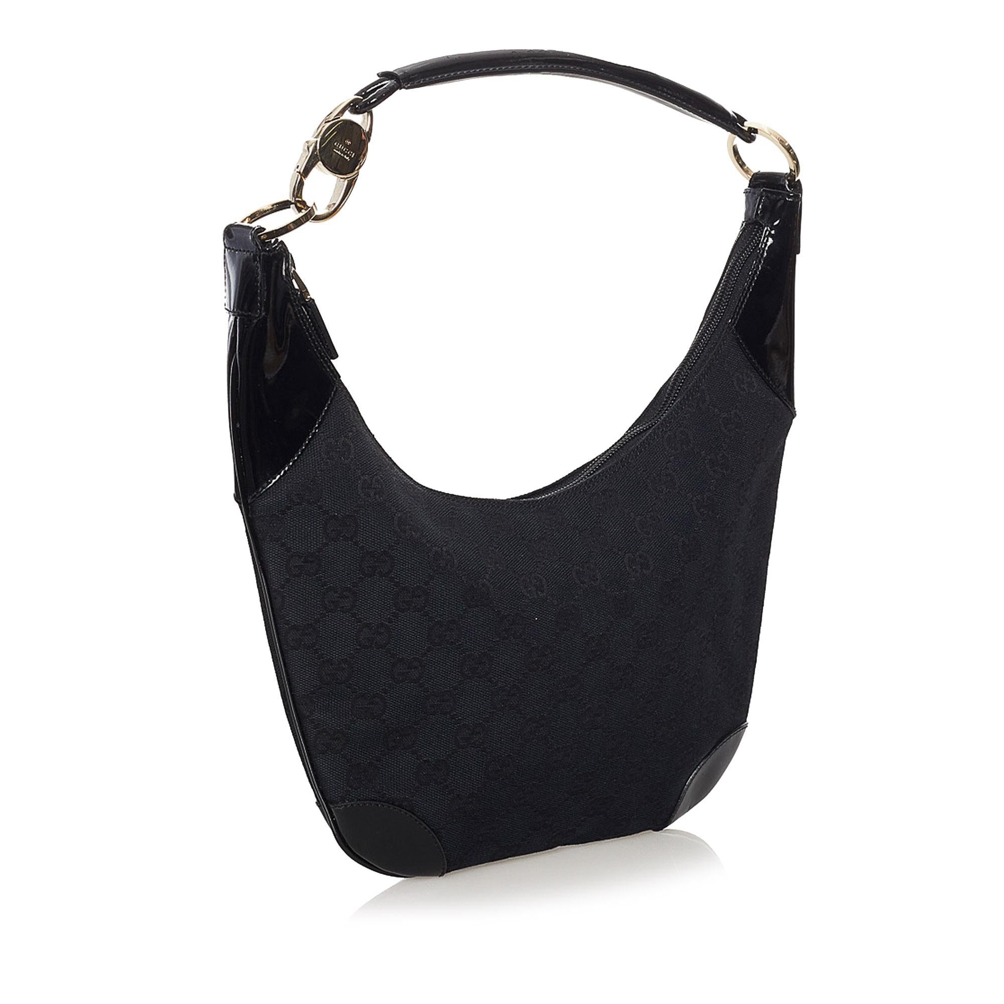 Gucci Gucci Canvas Hobo Bag (SHG-33244)