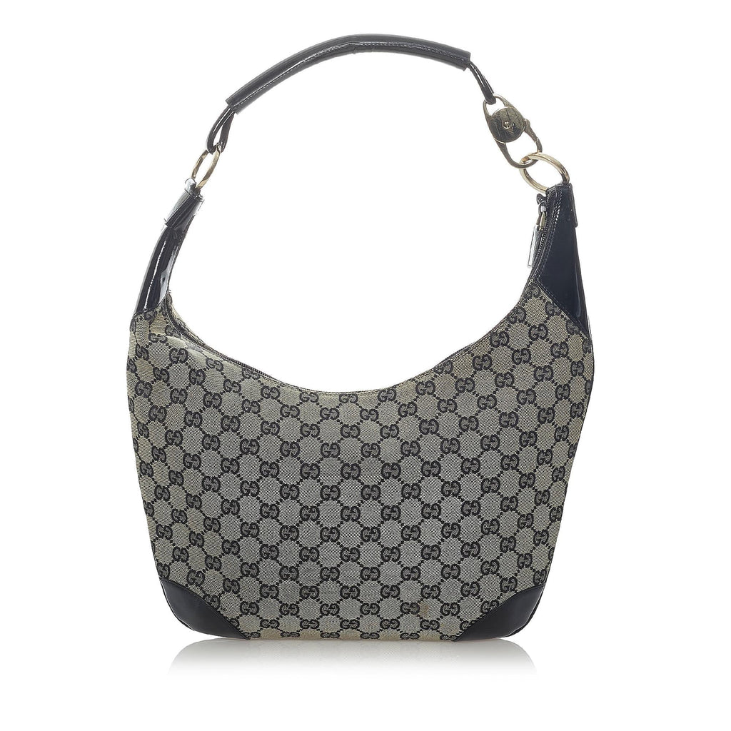 Gucci Gucci Canvas Hobo Bag (SHG-33534)