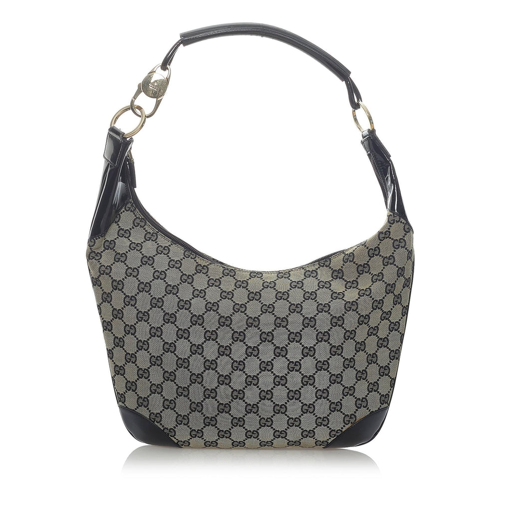 Gucci Gucci Canvas Hobo Bag (SHG-33534)