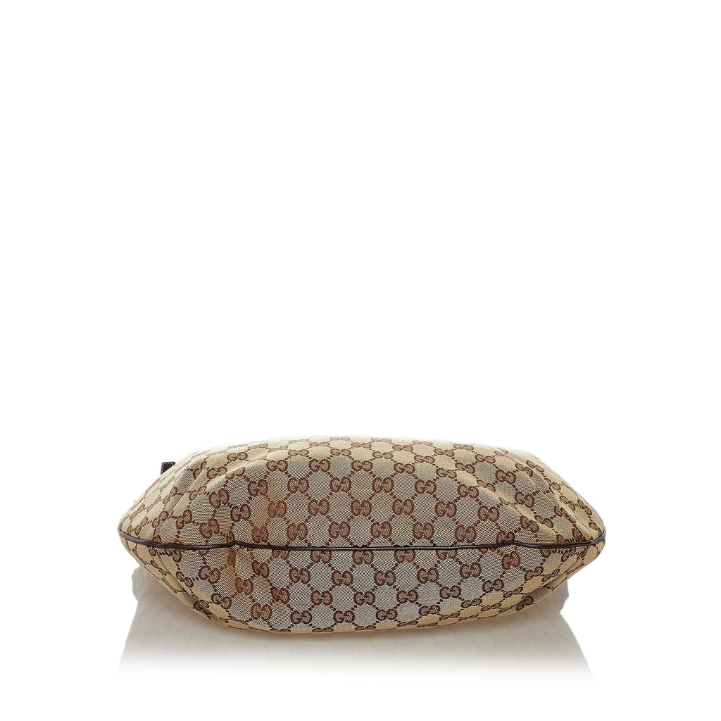 Gucci Gucci Canvas Hobo Bag (SHG-33590)