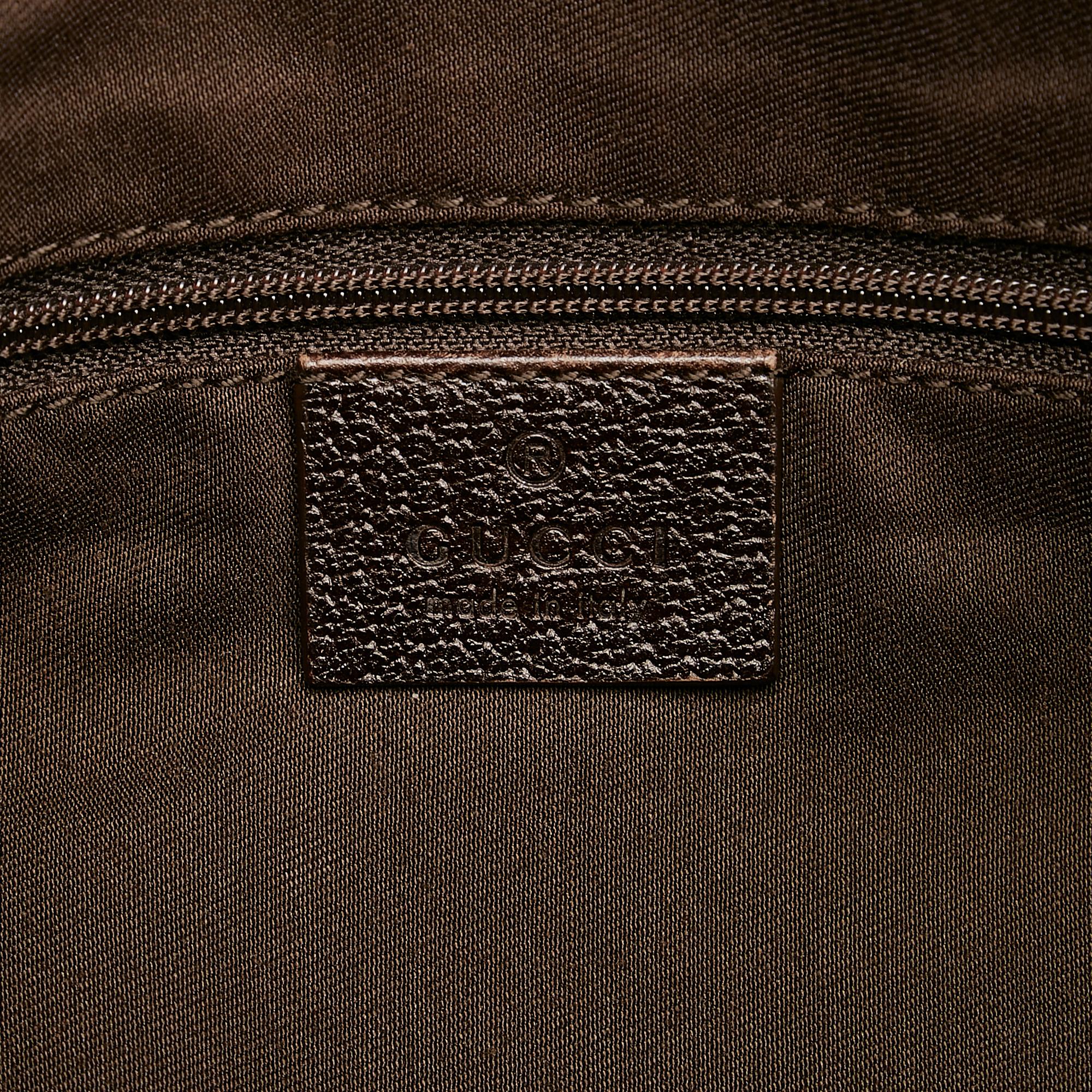 Gucci Gucci Canvas Hobo Bag (SHG-33590)