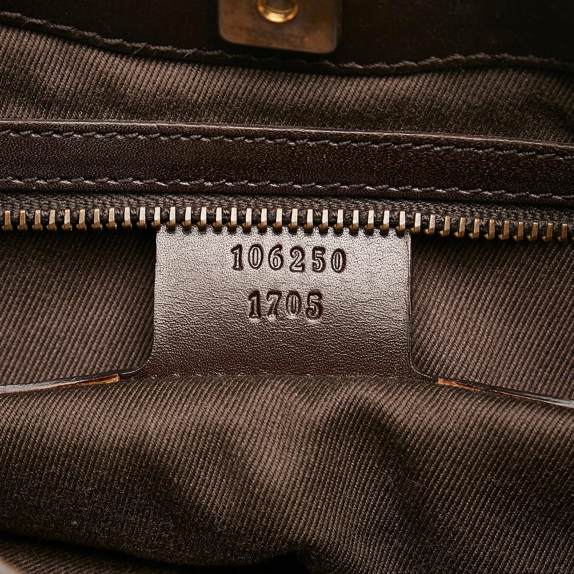 Gucci Gucci Canvas Hobo Bag (SHG-33744)