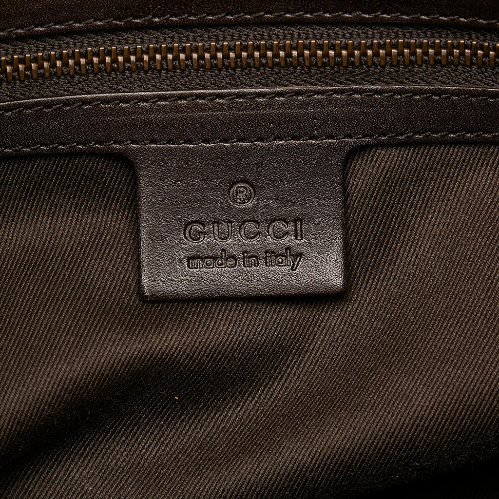 Gucci Gucci Canvas Hobo Bag (SHG-33744)