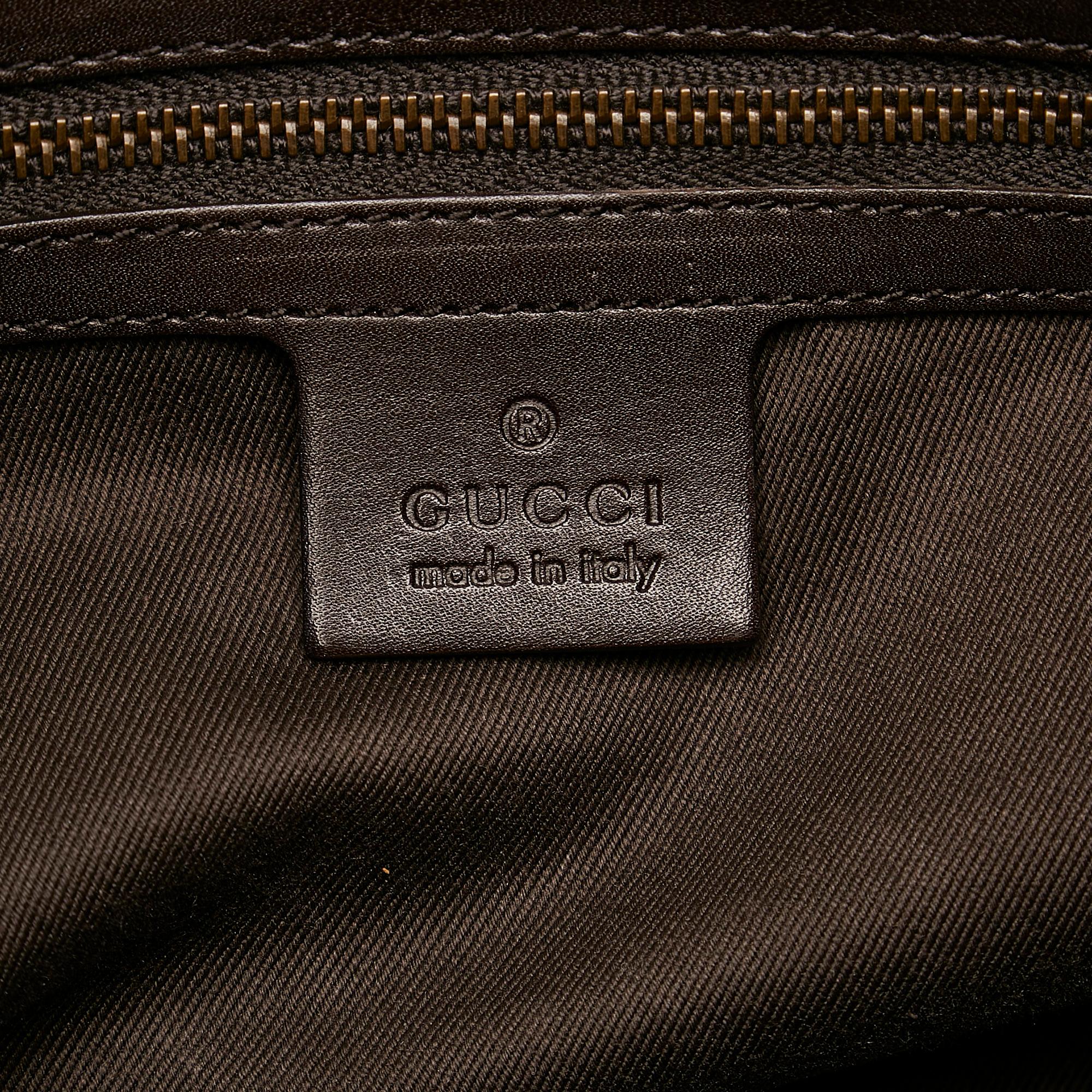 Gucci Gucci Canvas Hobo Bag (SHG-33744)