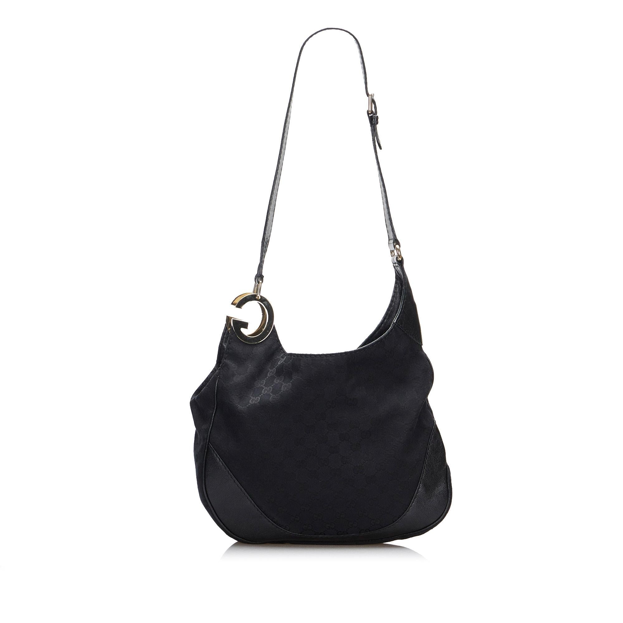 Gucci GG Canvas Hobo Bag (SHG-if0a3r)