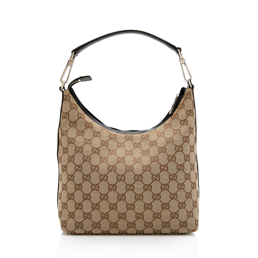 Gucci Gucci Canvas Hobo (SHF-18444)