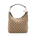 Gucci Gucci Canvas Hobo (SHF-18444)