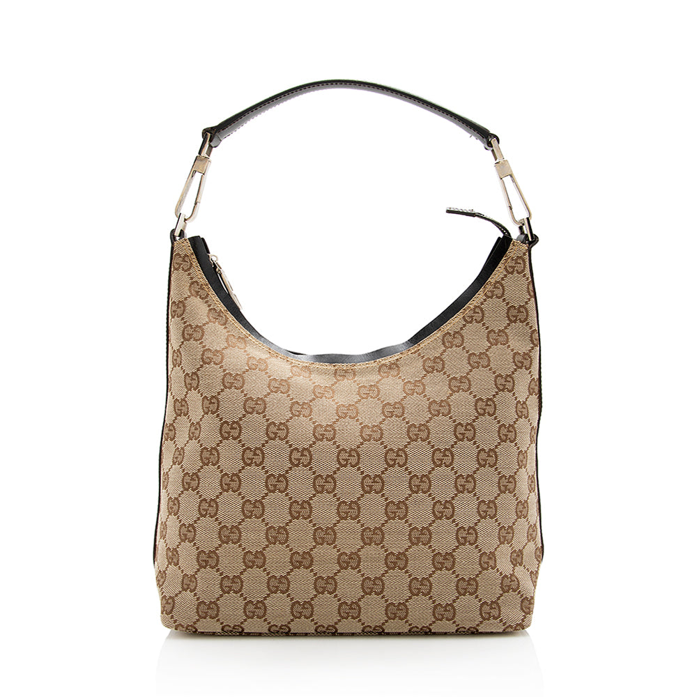 Gucci Gucci Canvas Hobo (SHF-18444)