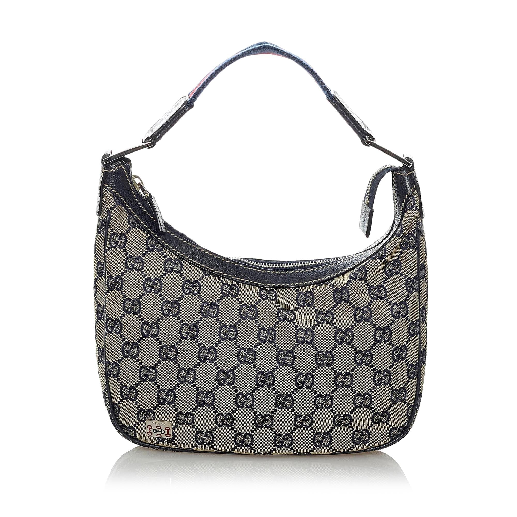 Gucci Gucci Canvas Hobo (SHG-29646)