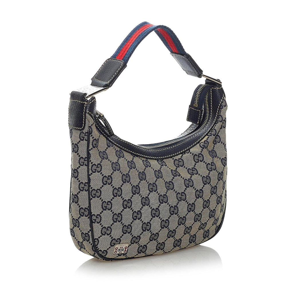 Gucci Gucci Canvas Hobo (SHG-29646)