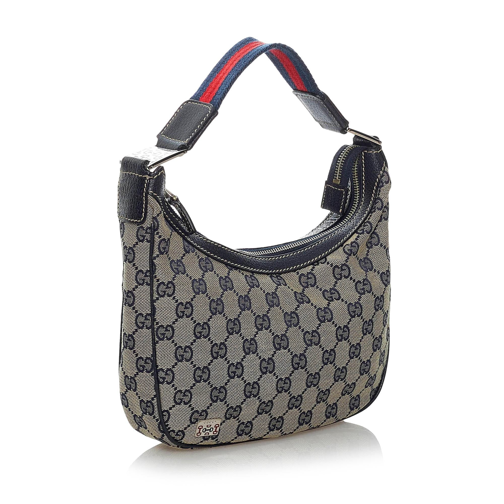 Gucci Gucci Canvas Hobo (SHG-29646)