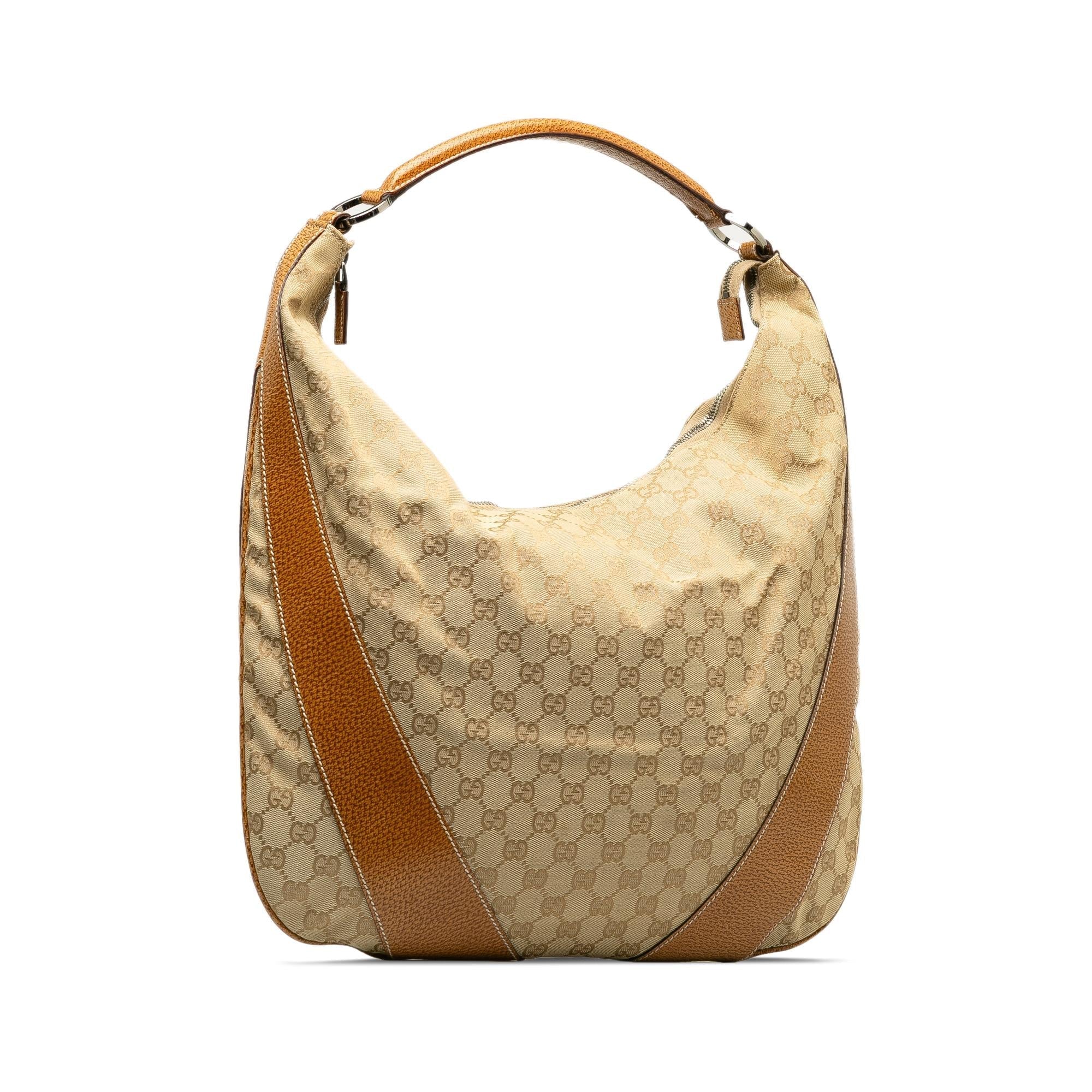 Gucci GG Canvas Hobo (SHG-hPCRxa)