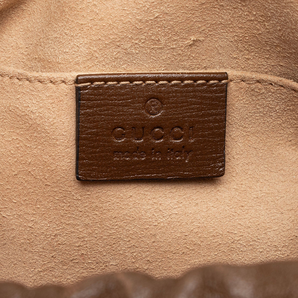 Gucci GG Canvas Horsebit 1955 Drawstring Bucket Bag