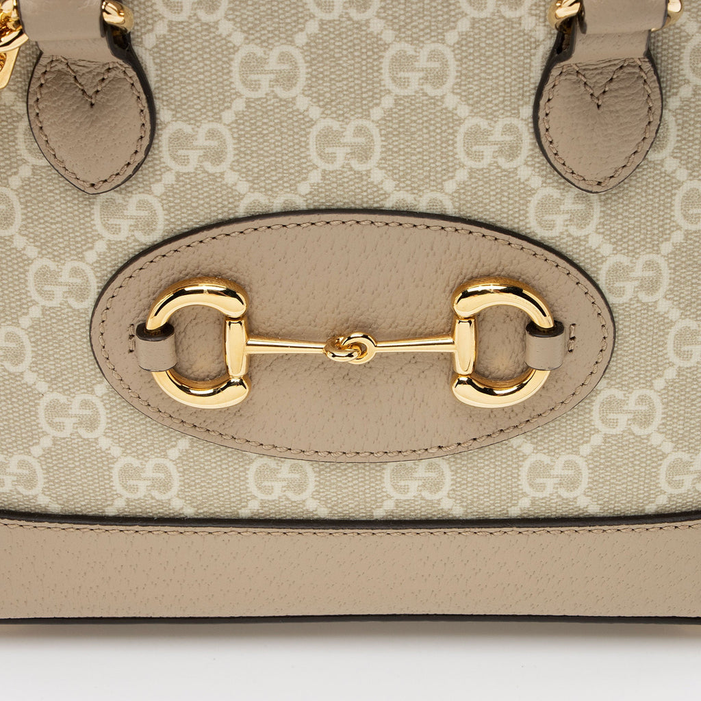 Gucci GG Canvas Horsebit 1955 Mini Satchel