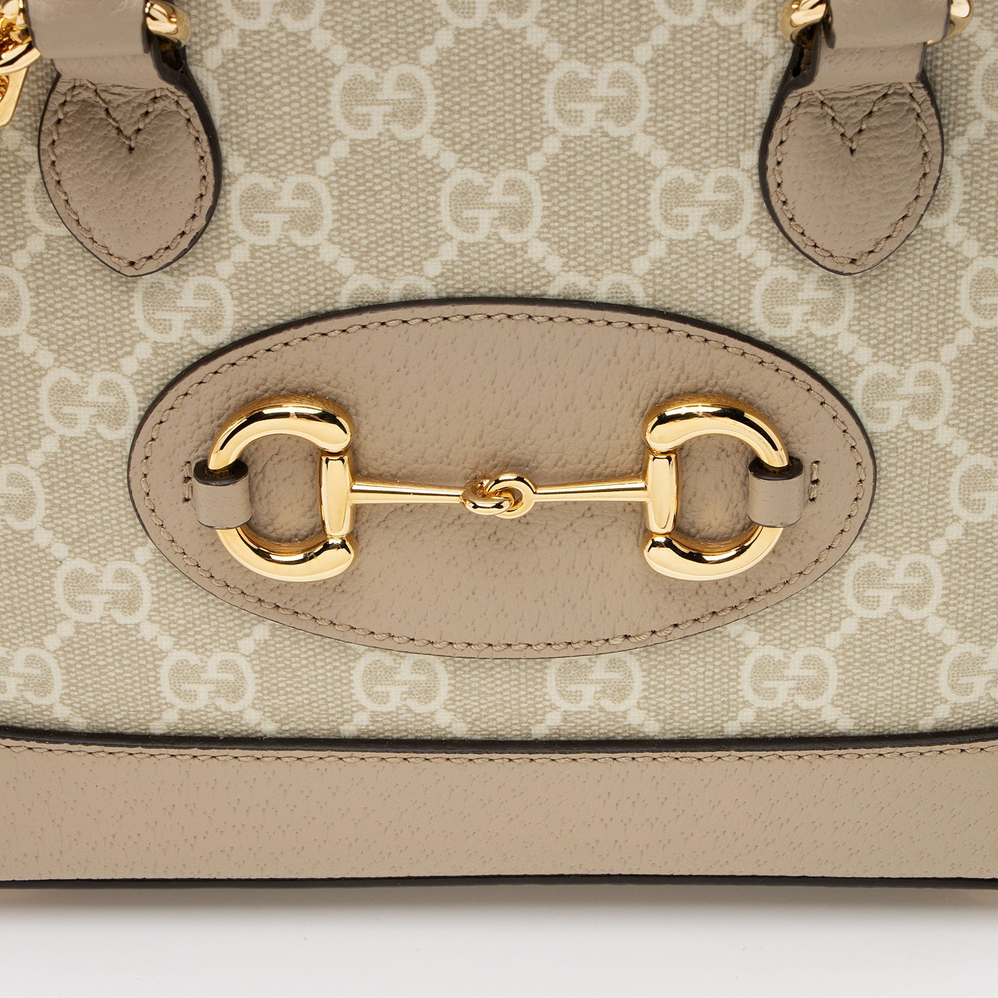 Gucci GG Canvas Horsebit 1955 Mini Satchel