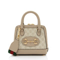Gucci GG Canvas Horsebit 1955 Mini Satchel