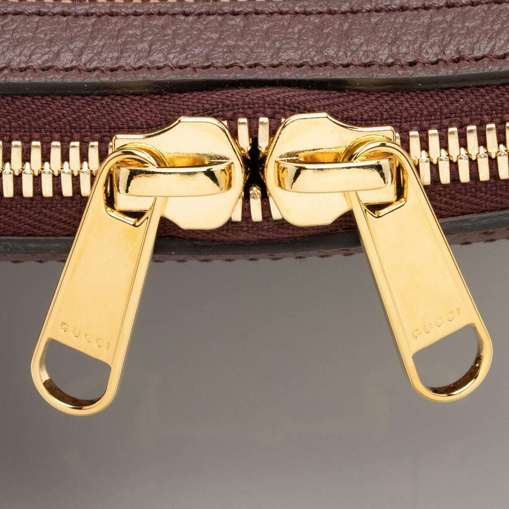 Gucci GG Canvas Horsebit 1955 Mini Top Handle Bag (SHF-23739)