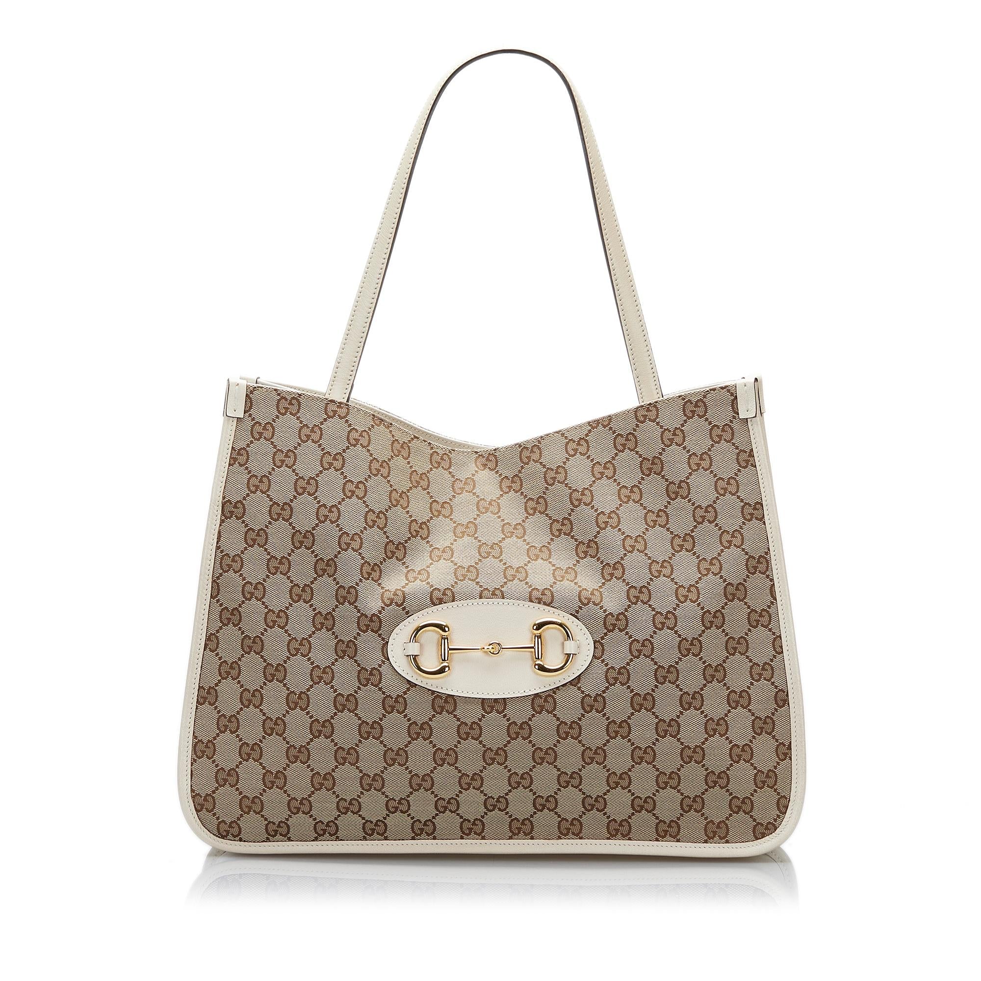 Gucci GG Canvas Horsebit 1955 (SHG-Ks7vuB)