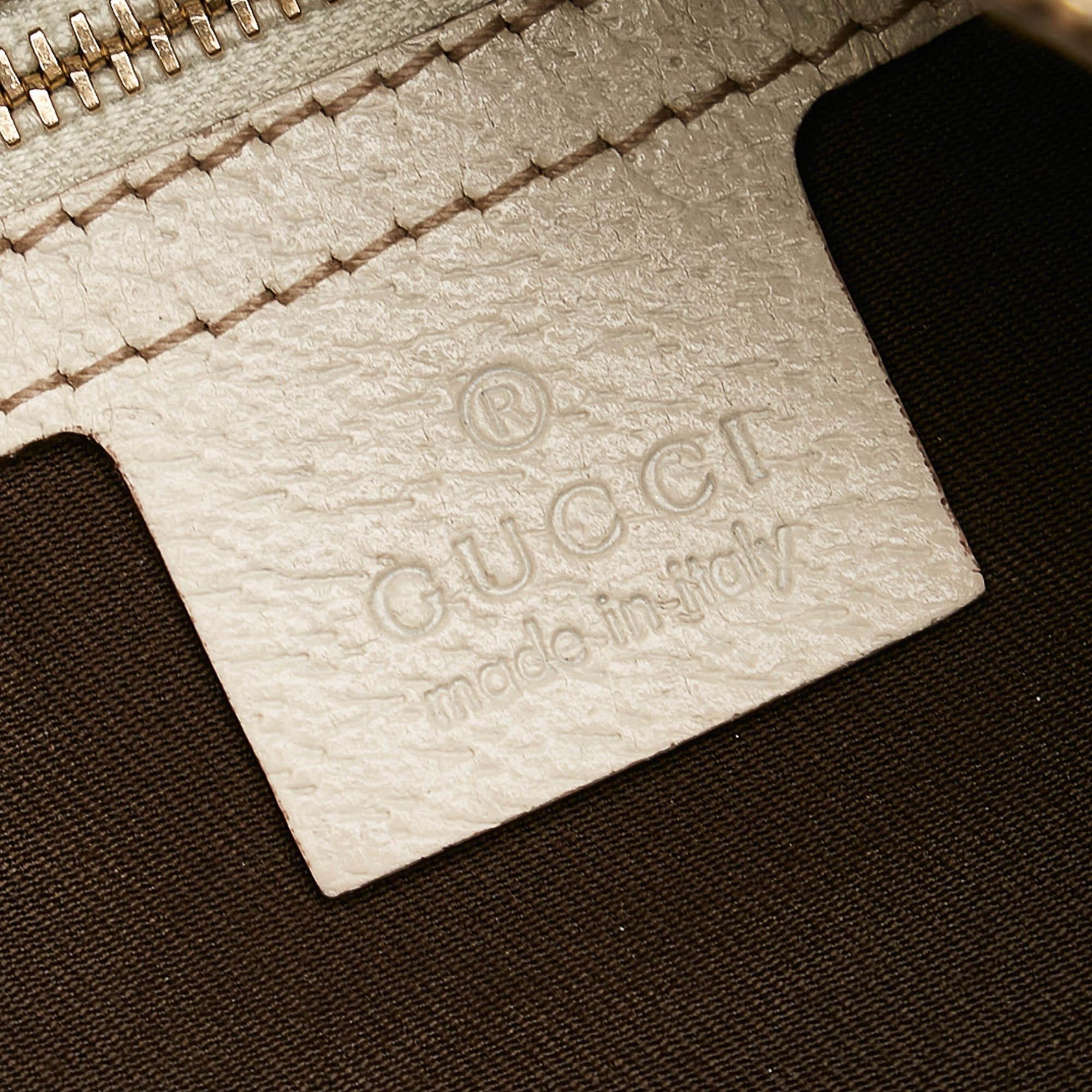 Gucci GG Canvas Horsebit Creole Hobo Bag (SHG-mPeq9s)