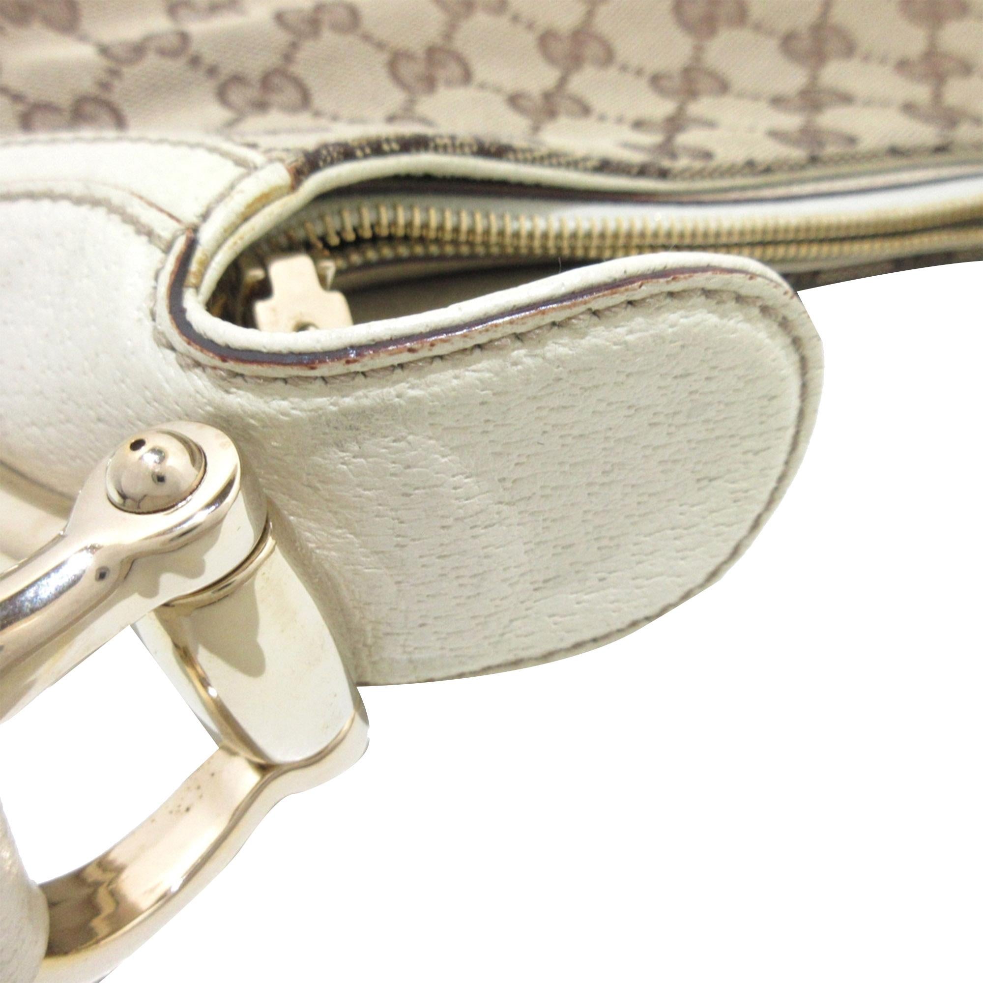 Gucci GG Canvas Horsebit Creole Hobo Bag (SHG-6V5vLp)