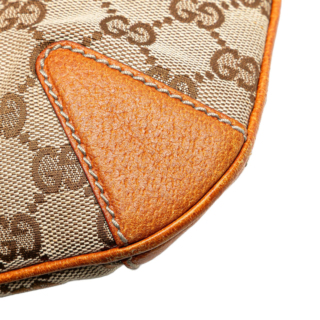 Gucci GG Canvas Horsebit Creole Hobo Bag
