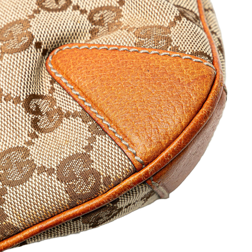 Gucci GG Canvas Horsebit Creole Hobo Bag