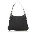 Gucci Gucci Canvas Horsebit Creole Shoulder Bag (SHG-32128)
