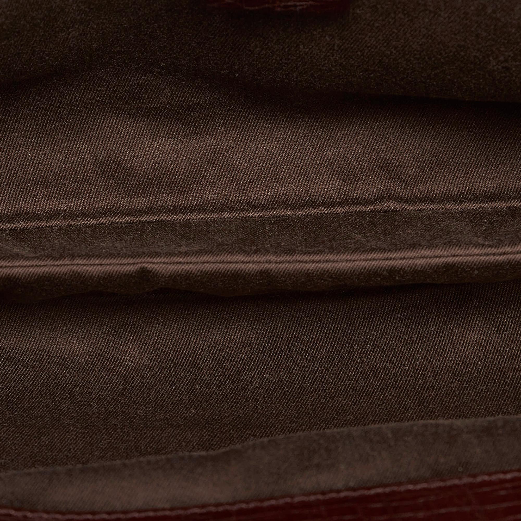 Gucci Gucci Canvas Horsebit Handbag (SHG-29601)
