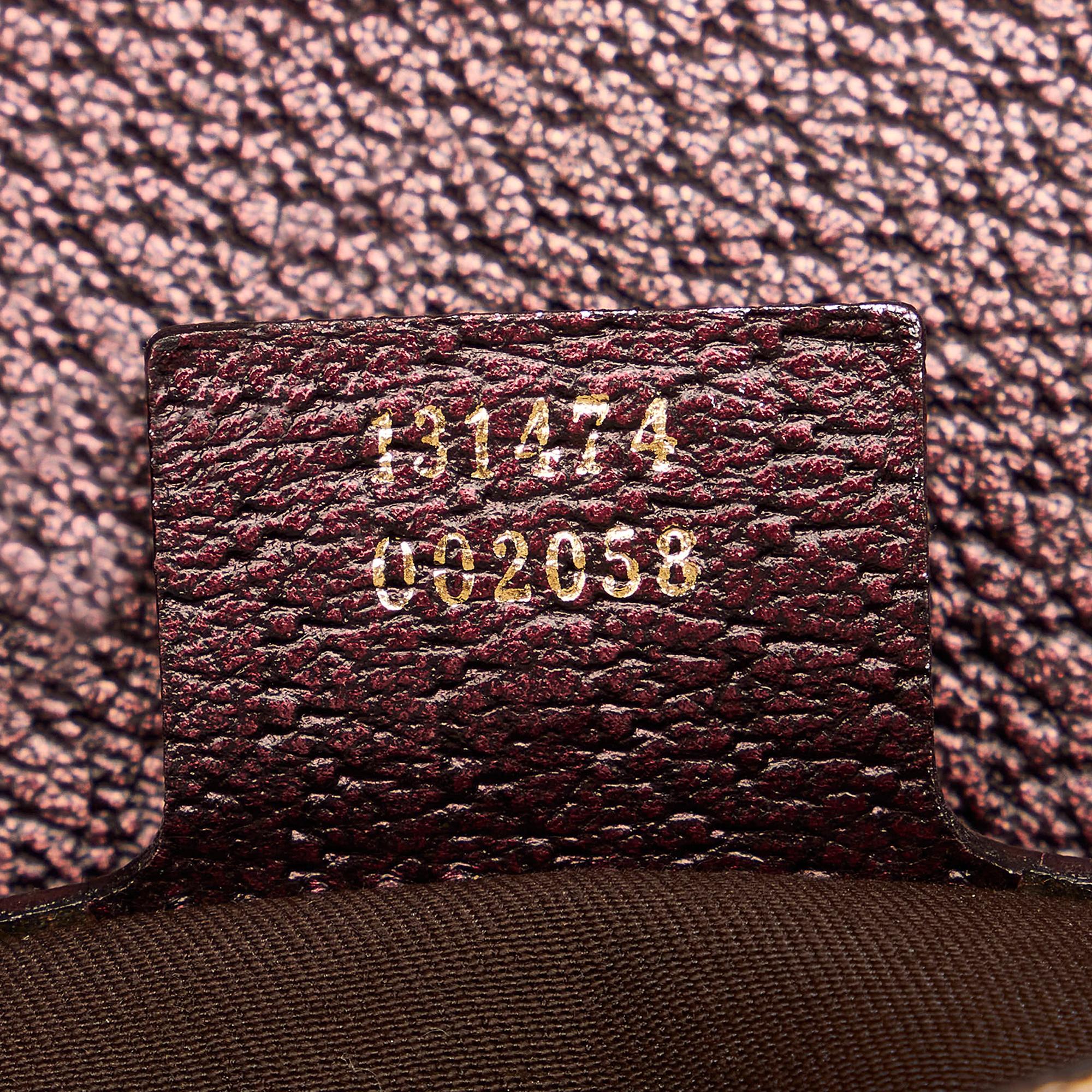 Gucci Gucci Canvas Horsebit Handbag (SHG-32962)