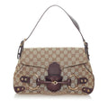 Gucci Gucci Canvas Horsebit Handbag (SHG-32962)