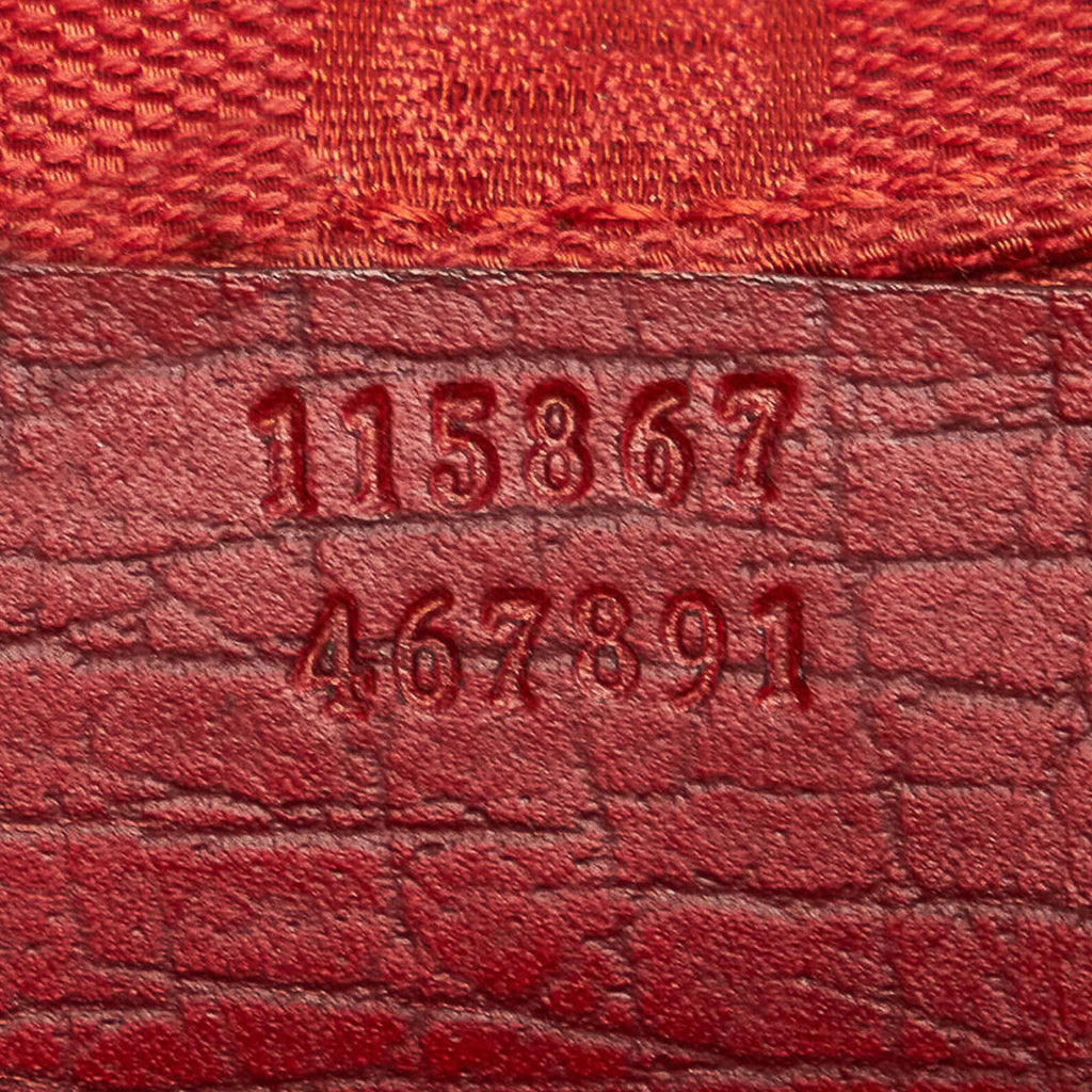 Gucci Gucci Canvas Horsebit Hobo Handbag (SHG-30289)