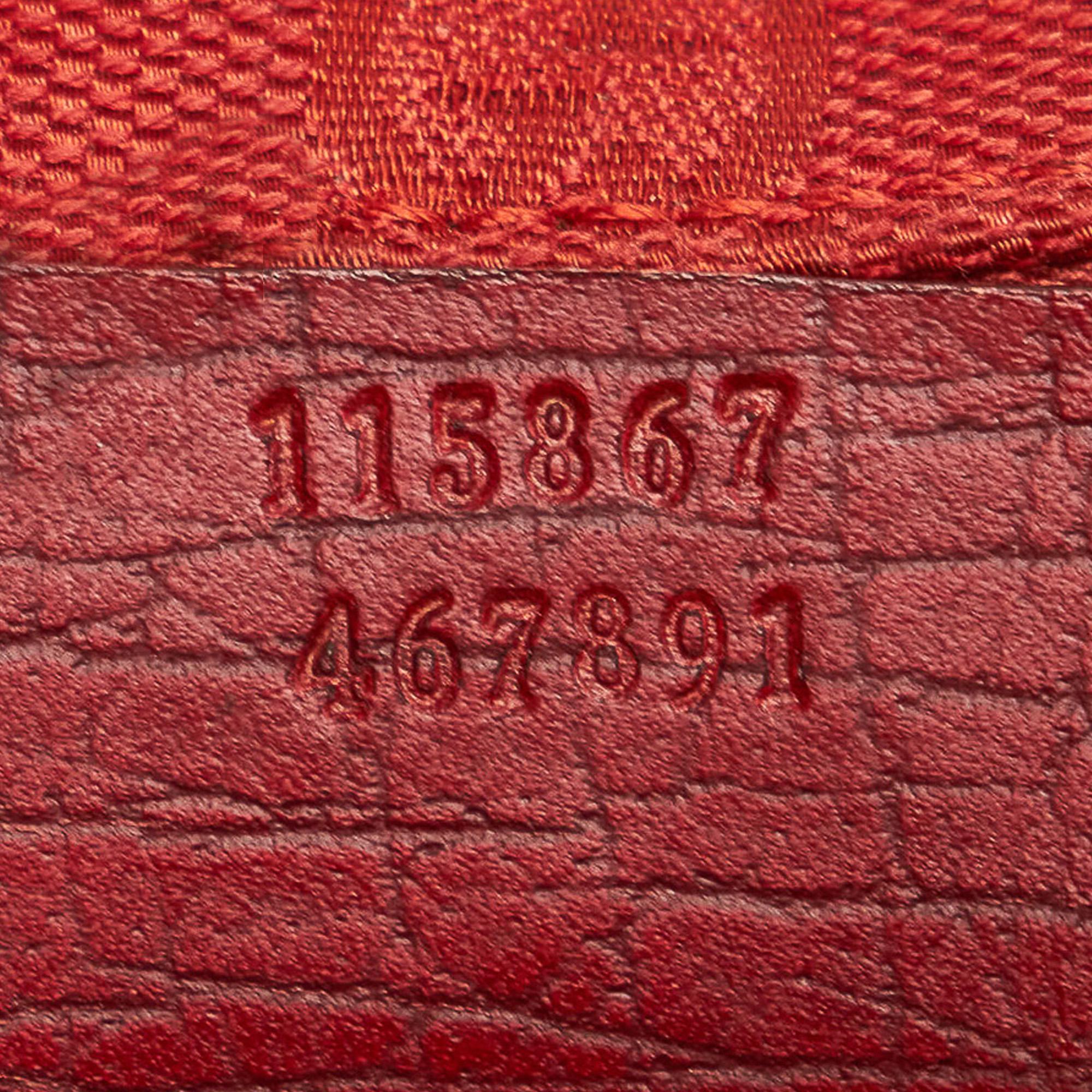 Gucci Gucci Canvas Horsebit Hobo Handbag (SHG-30289)