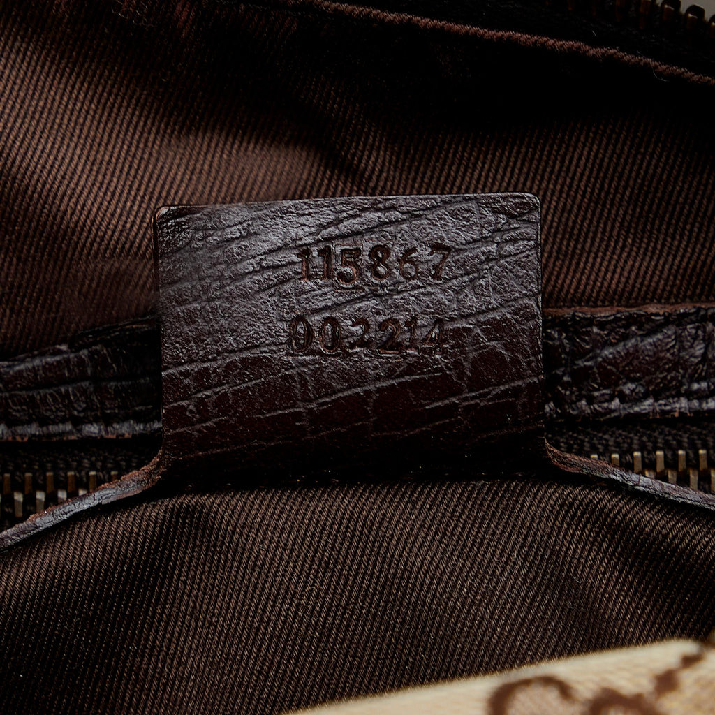 Gucci GG Canvas Horsebit Hobo (SHG-Df8Cbe)