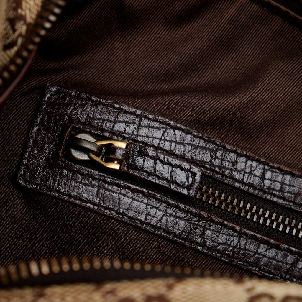 Gucci GG Canvas Horsebit Hobo (SHG-Df8Cbe)