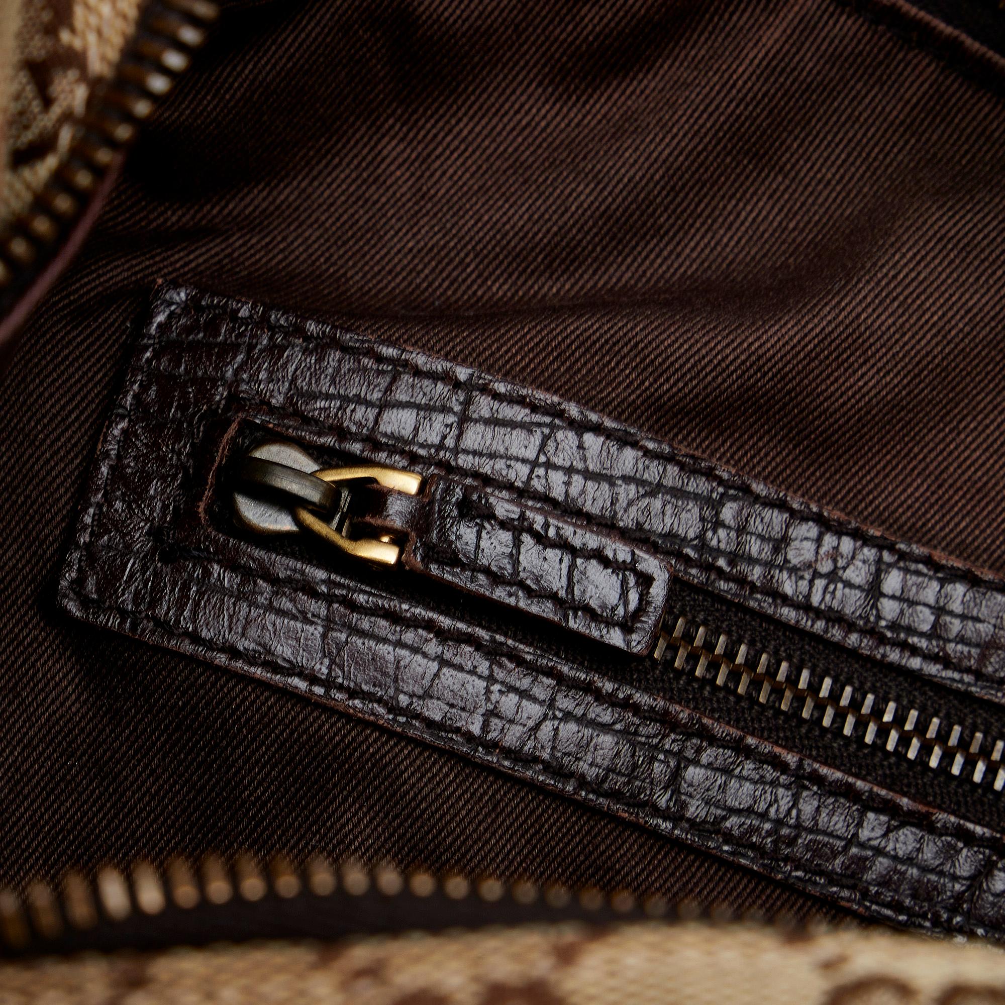Gucci GG Canvas Horsebit Hobo (SHG-Df8Cbe)
