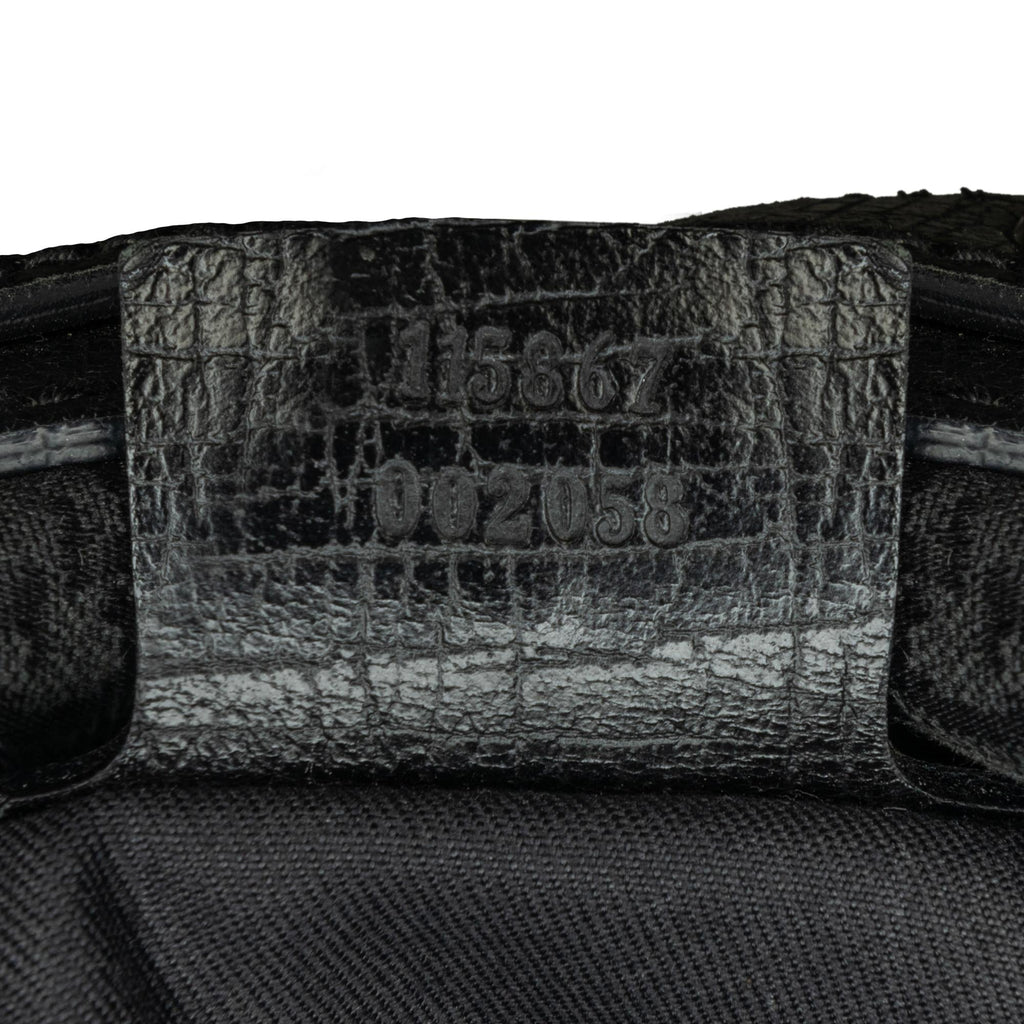 Gucci GG Canvas Horsebit Hobo (SHG-07dStE)