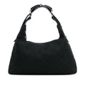Gucci GG Canvas Horsebit Hobo (SHG-07dStE)