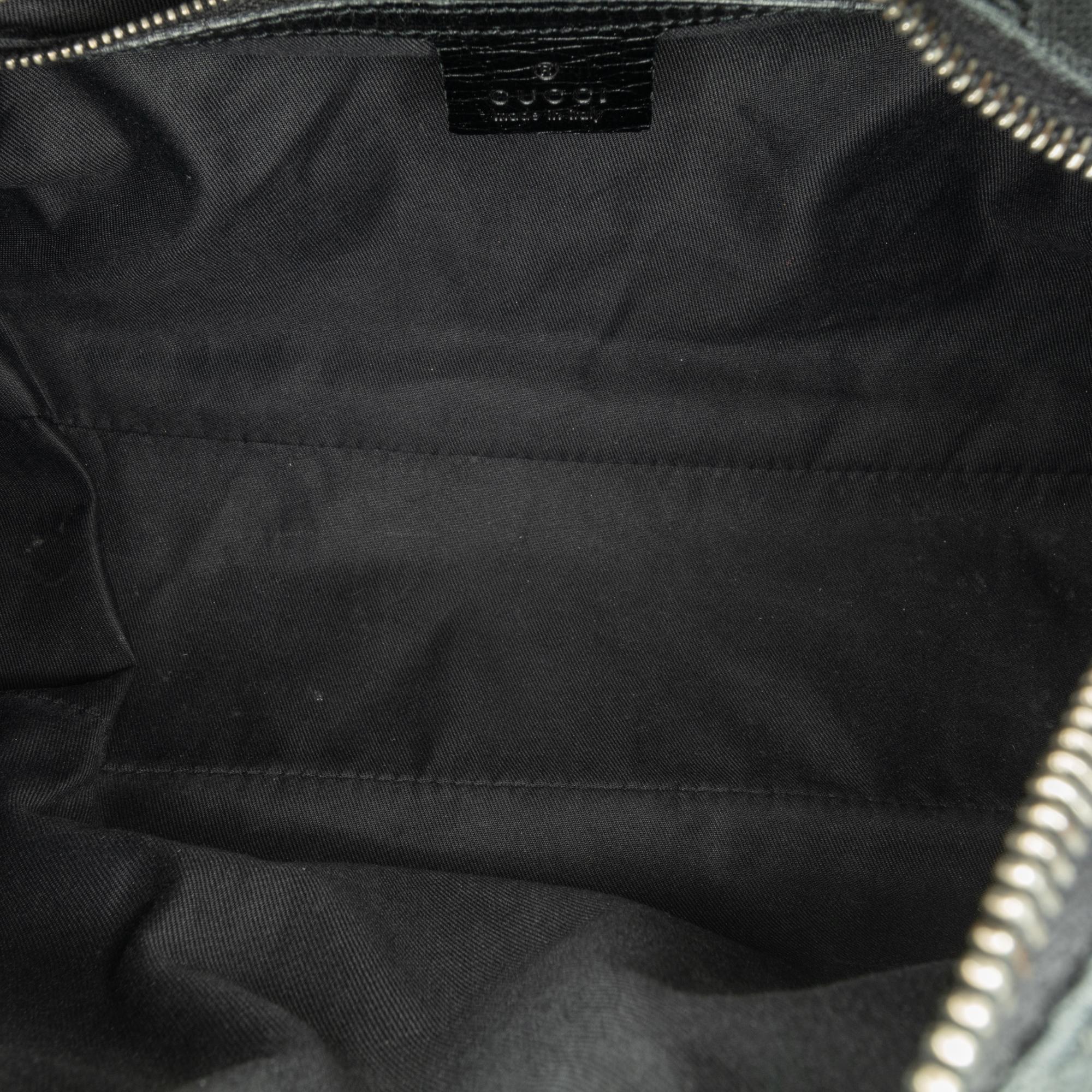 Gucci GG Canvas Horsebit Hobo (SHG-07dStE)